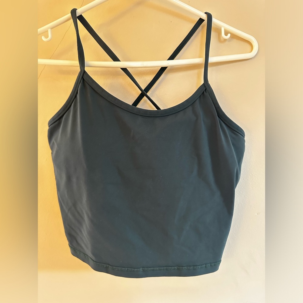 Senita Green Sports Bra